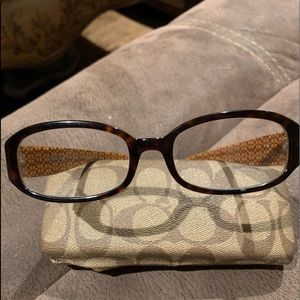 Coach glasses with case